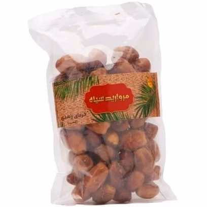 خرما زاهدی بسته سلفونی ۴۰۰ گرمی مروارید سیاه